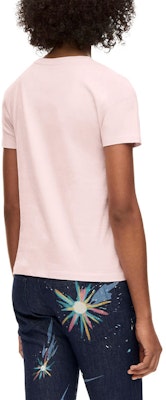 (Women) LOEWE x Howl's Moving Castle SS23 Pink Logo Print T-Shirt. SB44Y22X12-2060 Purchase (Women) LOEWE x Howl's Moving Castle SS23 Pink Logo Print T-Shirt. SB44Y22X12-2060