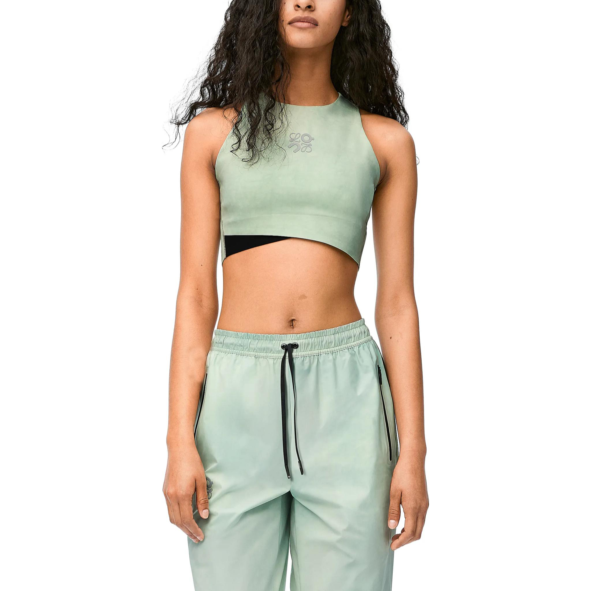 Lookbook (W) LOEWE x On SS24 渐变染色Logo印花修身背心 多色款 S929Y23J02-2016