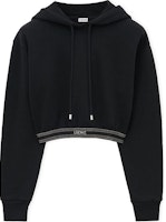 (Women) LOEWE x On Running FW24 Black Logo Knit Hoodie. S359Y25X45-1100 (Women) LOEWE x On Running FW24 Black Logo Knit Hoodie. S359Y25X45-1100