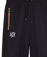 Cheap (W) LOEWE x On Running SS24 黑色標誌印花口袋針織慢跑褲 S929Y04W02-1100
