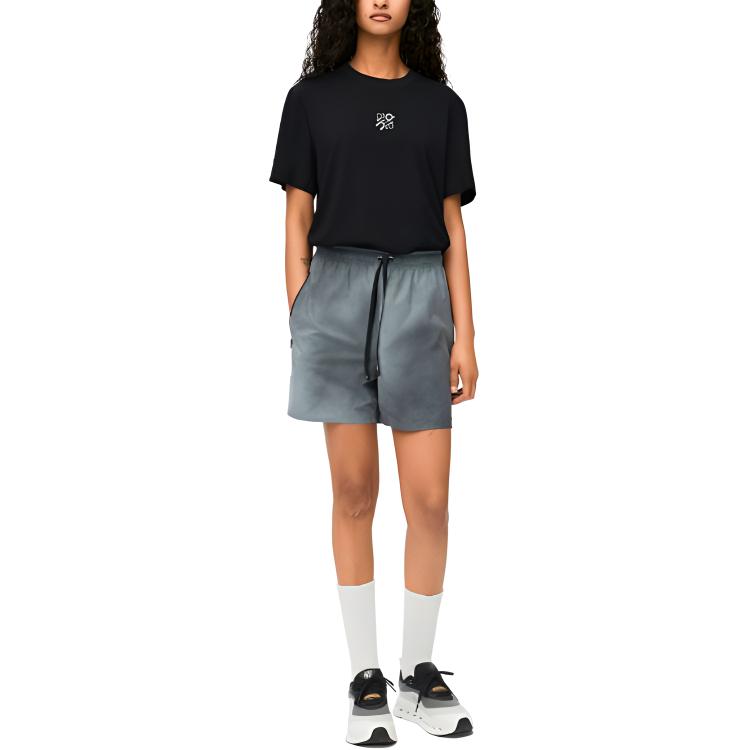 Lookbook (W) LOEWE x On Running SS24 標誌質感寬鬆版T恤 黑色 S929Y22J01-1100