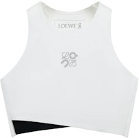 (Women) LOEWE x On Running SS24 Slim Fit Logo Print Tank Top White. S929Y23J01-2100 (Women) LOEWE x On Running SS24 Slim Fit Logo Print Tank Top White. S929Y23J01-2100