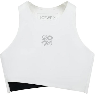 (W) LOEWE x On Running SS24 修身款白色印花无袖背心。 S929Y23J01-2100 Buy (W) LOEWE x On Running SS24 修身款白色印花无袖背心。 S929Y23J01-2100