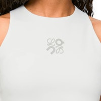 (W) LOEWE x On Running SS24 修身款白色印花无袖背心。 S929Y23J01-2100 Details for (W) LOEWE x On Running SS24 修身款白色印花无袖背心。 S929Y23J01-2100