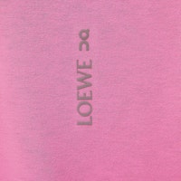 (W) LOEWE x On Running SS24 Baju-T Logo Pink Oversized. S929Y22J01-7140 Details for (W) LOEWE x On Running SS24 Baju-T Logo Pink Oversized. S929Y22J01-7140