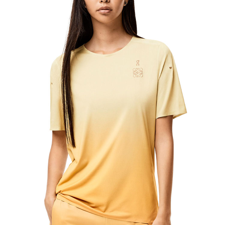 Shop (W) LOEWE x On SS22 Kaos Olahraga Wanita Gradient Oranye Capsule. S929Y22X02-6228