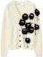 Order (Women) LOEWE x Spirited Away SS22 Beige Pom-Pom Wool Knit Cardigan for Women S928Y16K01-2425