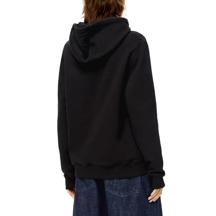 Purchase (W) LOEWE x Spirited Away SS22 Sweater Hitam Katun Logo Soot Sprite S928Y25J02-1100