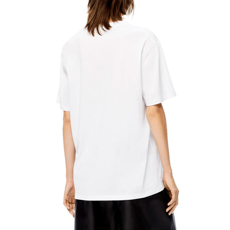 (Women) LOEWE Spirited Away SS22 White Cartoon Print Cotton  T-Shirt S928Y22J08-2016 圖 5