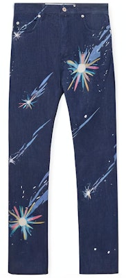 (W) ロエベ × スタジオジブリ SS23 ハウルの動く城 花火デニム ネイビー SB44Y11X01-5110 Buy (W) ロエベ × スタジオジブリ SS23 ハウルの動く城 花火デニム ネイビー SB44Y11X01-5110