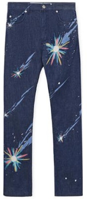 (W) ロエベ × スタジオジブリ SS23 ハウルの動く城 花火デニム ネイビー SB44Y11X01-5110 Order (W) ロエベ × スタジオジブリ SS23 ハウルの動く城 花火デニム ネイビー SB44Y11X01-5110