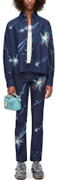 Lookbook (Women) LOEWE x Studio Ghibli SS23 Howl's Moving Castle Fireworks Jeans Navy . SB44Y11X01-5110