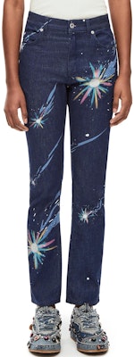 (W) ロエベ × スタジオジブリ SS23 ハウルの動く城 花火デニム ネイビー SB44Y11X01-5110 Shop (W) ロエベ × スタジオジブリ SS23 ハウルの動く城 花火デニム ネイビー SB44Y11X01-5110