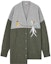 Buy (Women) LOEWE x Suna Fujita FW23 Green Knit Cardigan with Cartoon Pattern S359Y16K48-1221