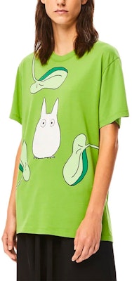 (W) Camiseta Gráfica Verde LOEWE x Totoro SS21 S848Y22X04-4094 Shop (W) Camiseta Gráfica Verde LOEWE x Totoro SS21 S848Y22X04-4094