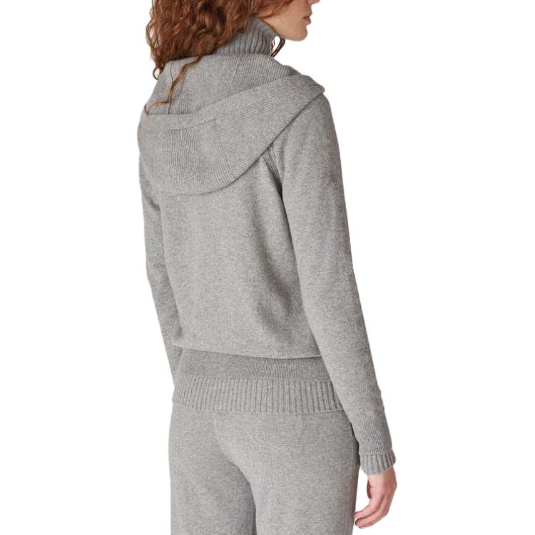 Purchase (W) Cárdigan Suéter con Capucha Color Gris Sólido Loro Piana. FAG3599MF99