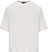 Order (W) Loro Piana 純白色圓領短袖T恤。 FAM86541000
