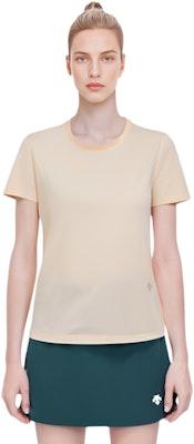 (W) ロロピアーナ ベージュ クルーネック 半袖 Tシャツ カジュアルトップス FAI5069-A0DL Purchase (W) ロロピアーナ ベージュ クルーネック 半袖 Tシャツ カジュアルトップス FAI5069-A0DL