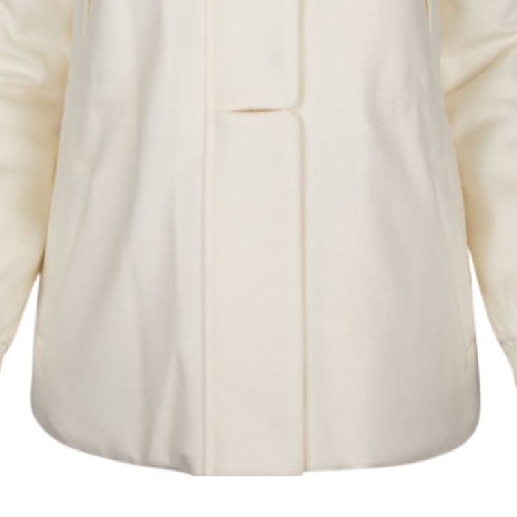 Sizing (W) Loro Piana 素色長袖連帽毛領外套 FAF80861230