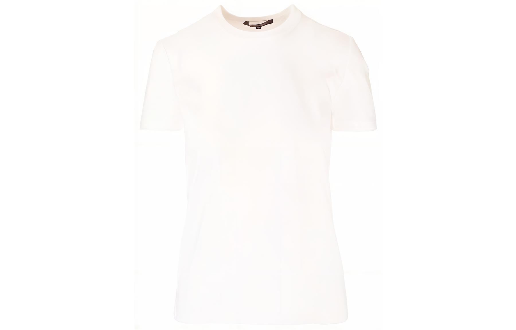 (Women) Loro Piana SS22  White Crewneck Short-Sleeve T-Shirt FAI50691000