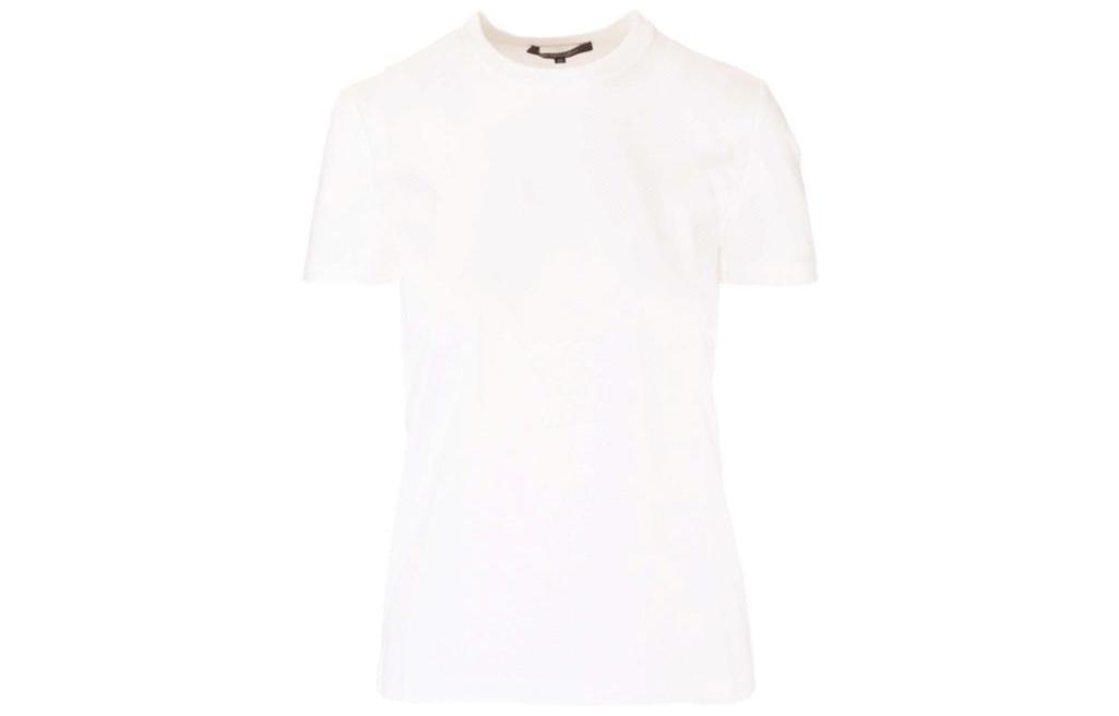 Order (W) ロロピアーナ SS22 ホワイト クルーネック 半袖 Tシャツ FAI50691000