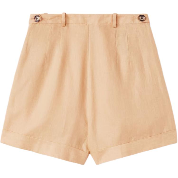 Lookbook (W) ロロピアーナ SS24 カジュアル ミッドライズ ショーツ ライトジンセンイエロー. FAN8189E0B5