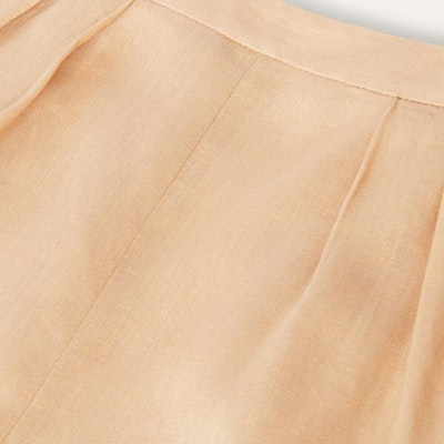 (W) ロロピアーナ SS24 カジュアル ミッドライズ ショーツ ライトジンセンイエロー. FAN8189E0B5 Sizing (W) ロロピアーナ SS24 カジュアル ミッドライズ ショーツ ライトジンセンイエロー. FAN8189E0B5