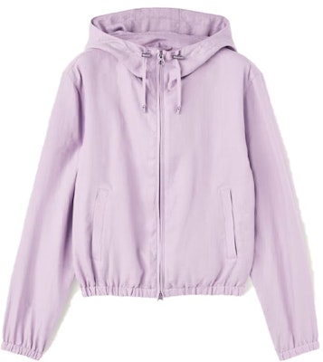 (W) ロロピアーナ SS24 ソリッドジップポケットフーディーボンバージャケット ライトパープル FAN6636401F Buy (W) ロロピアーナ SS24 ソリッドジップポケットフーディーボンバージャケット ライトパープル FAN6636401F