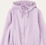 Purchase (W) ロロピアーナ SS24 ソリッドジップポケットフーディーボンバージャケット ライトパープル FAN6636401F