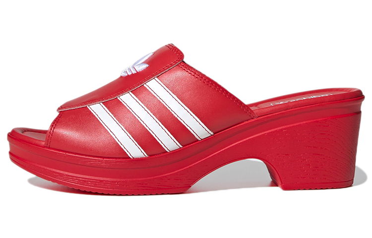 (Women) Lotta Volkova x adidas Trefoil Mules 'Red' FW4384