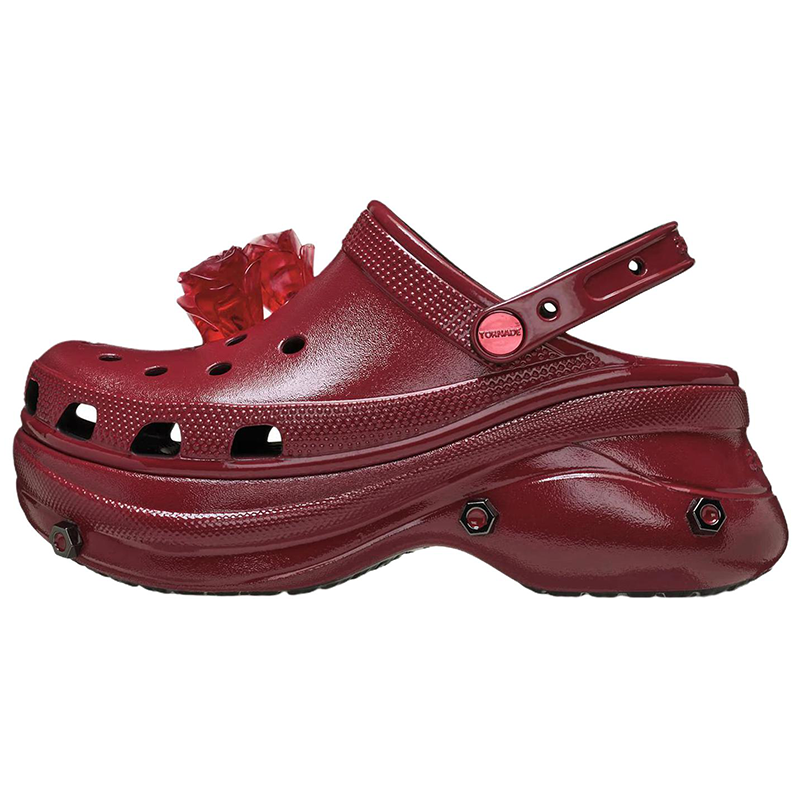 (Women) Louane x Crocs Classic Bae Clog 'Red Rose' 211427-063
