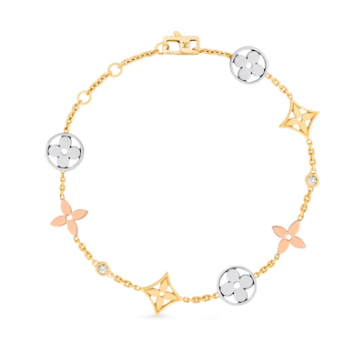 (Women) LOUIS VUITTON 18K Gold Diamond Bracelet for Women - Luxury Jewelry Series. Q95286