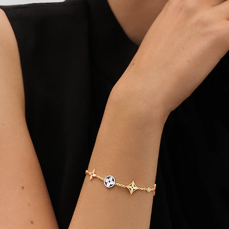 (Women) LOUIS VUITTON 18K Gold Diamond Bracelet for Women - Luxury Jewelry Series. Q95286 圖 4