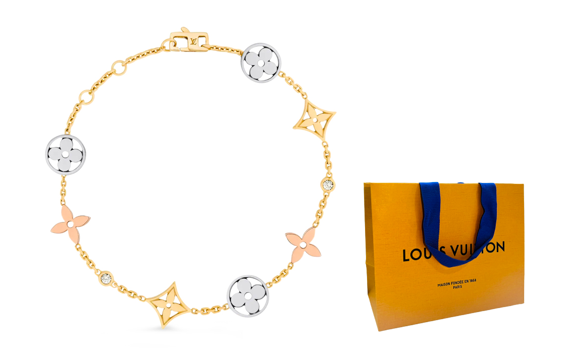 (Women) LOUIS VUITTON 18K Gold Diamond Bracelet for Women - Luxury Jewelry Series. Q95286 圖 5