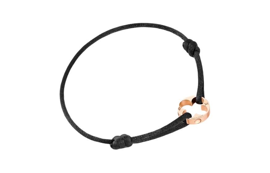 (Women) LOUIS VUITTON 18K Rose Gold Logo Bracelet for Women. Q95647 圖 2