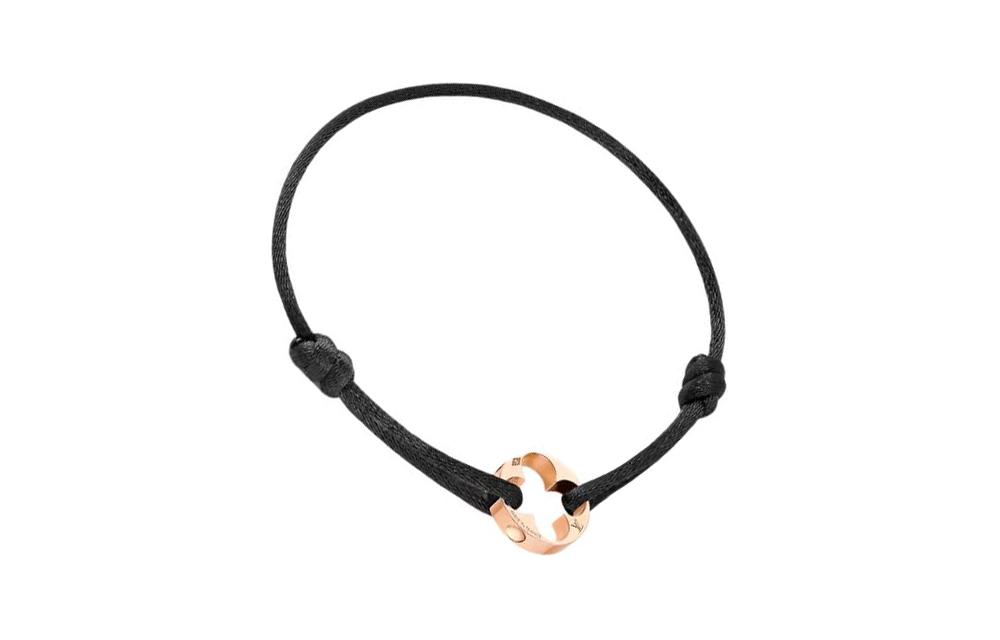 (Women) LOUIS VUITTON 18K Rose Gold Logo Bracelet for Women. Q95647 圖 4