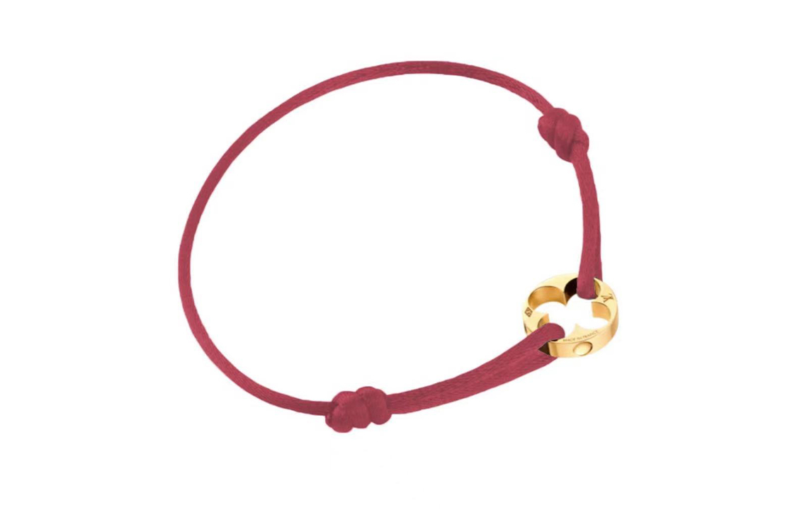 (Women) LOUIS VUITTON 18K Rose Gold Logo Bracelet for Women. Q95647 圖 5