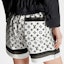 Shop (W) 루이 비통 3D 모노그램 로고 프린트 화이트 캐주얼 쇼츠 여성 SS23 1ABSZR