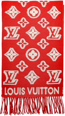 (W) 路易威登女士3D提花羊毛围巾 - 多色 M92837 Buy (W) 路易威登女士3D提花羊毛围巾 - 多色 M92837