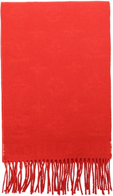 (W) 路易威登女士3D提花羊毛围巾 - 多色 M92837 Lookbook (W) 路易威登女士3D提花羊毛围巾 - 多色 M92837