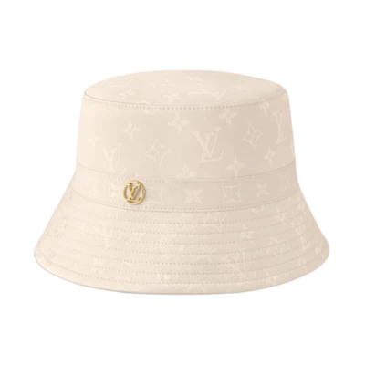 (Women) LOUIS VUITTON Beige Cotton Fisherman Hat M5005M