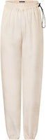 (Women) Louis Vuitton Beige Drawstring Elastic Waist Jogger Pants. 1AFD05 (Women) Louis Vuitton Beige Drawstring Elastic Waist Jogger Pants. 1AFD05