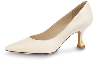 (Women) Louis Vuitton 'Beige Pointed-Toe Stiletto Heels' 1ABVXK (Women) Louis Vuitton 'Beige Pointed-Toe Stiletto Heels' 1ABVXK