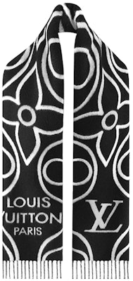(W) 루이비통 블랙 캐시미어 울 패션 스카프 M78093 Lookbook (W) 루이비통 블랙 캐시미어 울 패션 스카프 M78093