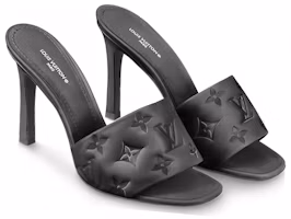 Shop (Women) Louis Vuitton 'Black Fashion Toe Post Slide' 1AAIQD