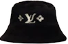 Buy (W) Louis Vuitton Topi Bucket Reka Bentuk Hitam Solid Viscose M7848