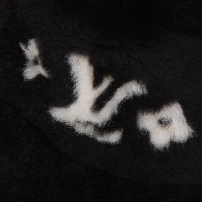 (W) Louis Vuitton Topi Bucket Reka Bentuk Hitam Solid Viscose M7848 Details for (W) Louis Vuitton Topi Bucket Reka Bentuk Hitam Solid Viscose M7848