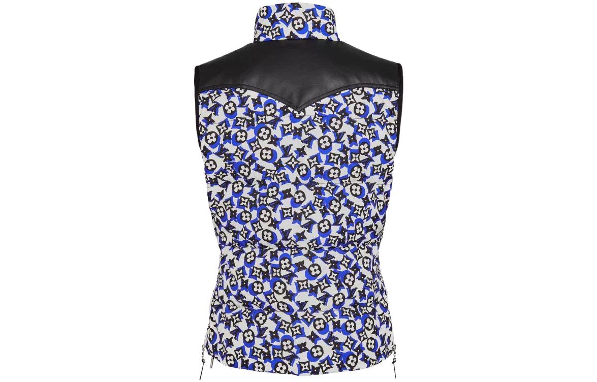 Lookbook (W) 路易威登 藍色高領拉鍊無袖背心 1Z4Z1Z