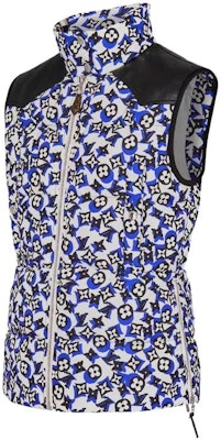 (W) 路易威登 藍色高領拉鍊無袖背心 1Z4Z1Z Shop (W) 路易威登 藍色高領拉鍊無袖背心 1Z4Z1Z