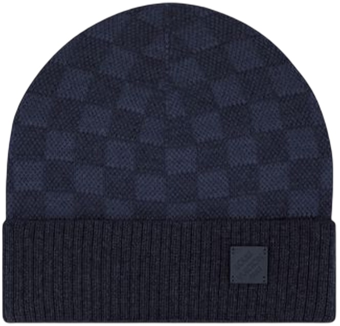 women-louis-vuitton-blue-wool-trendy-fashion-comfortable-beanie-hat-m77982